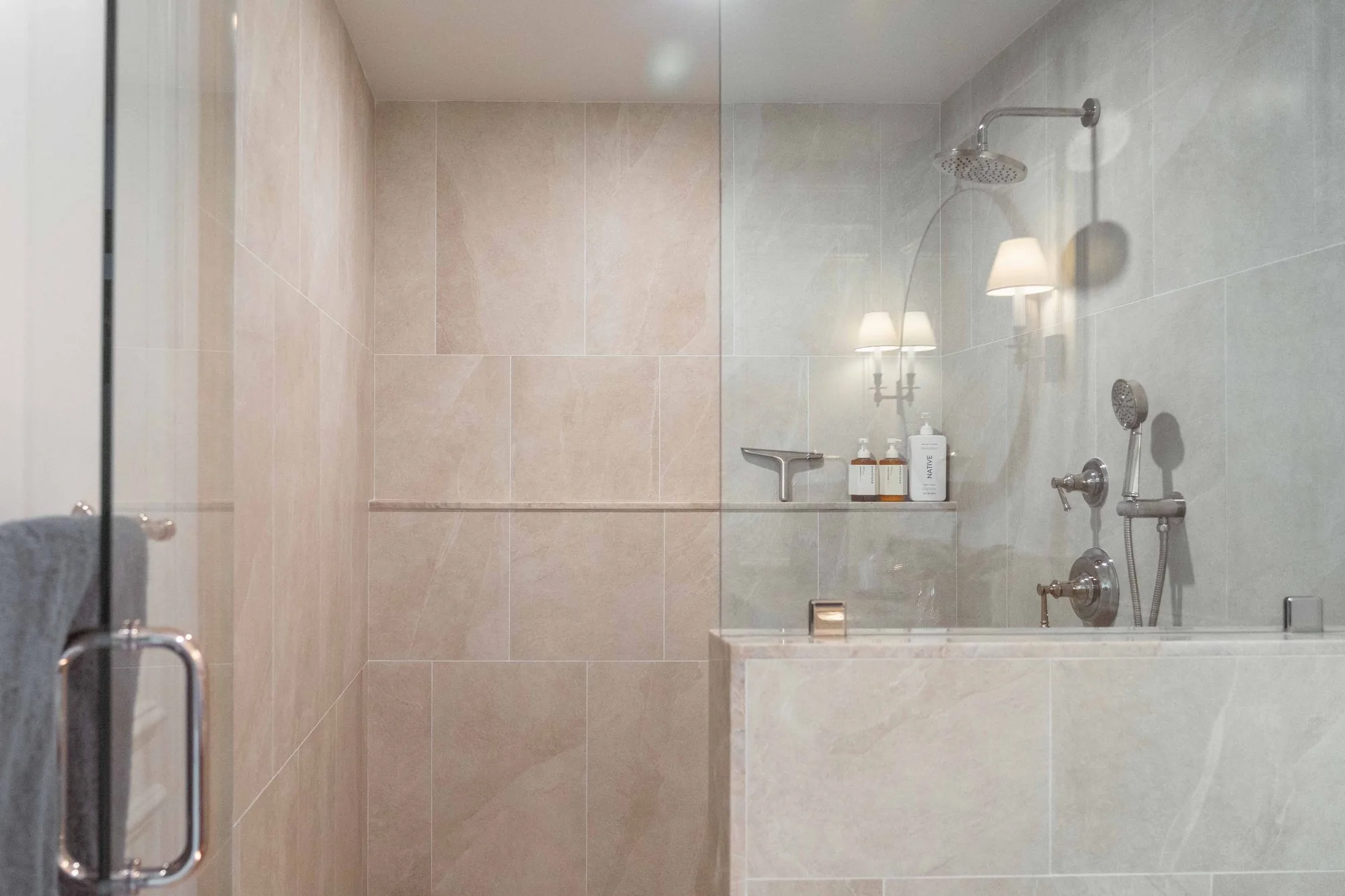 La Jolla guest bath remodel — space-maximizing design in a compact bathroom