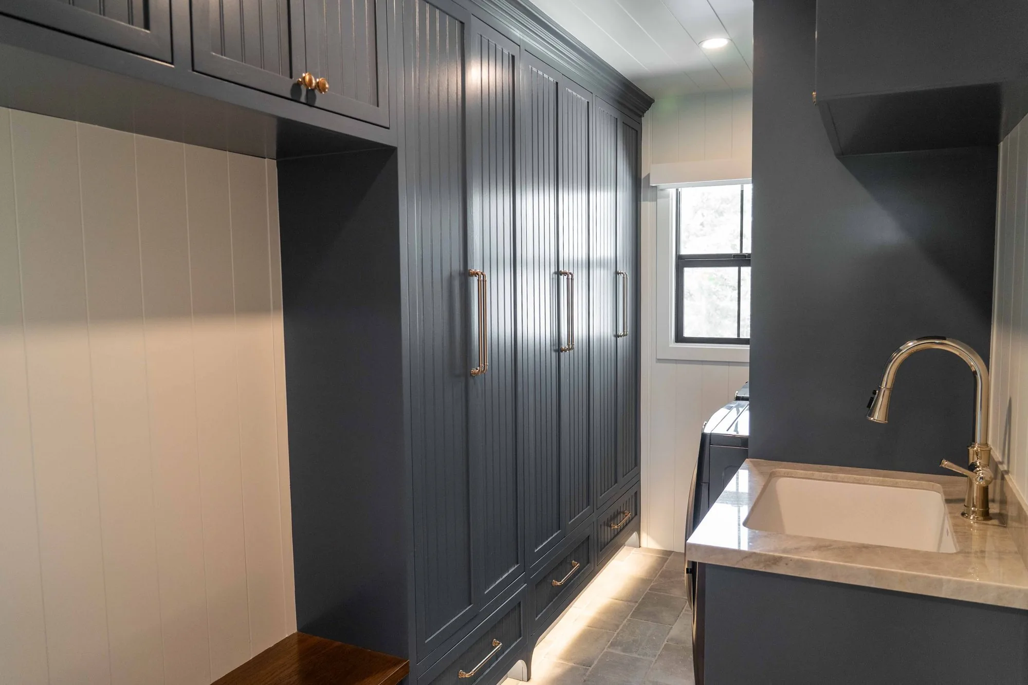 Laundry room remodel — La Jolla remodel by SD Remodel Experts